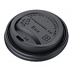 Special Offer Fiesta Brown 225ml Hot Cups and Black Lids (Pack of 1000)