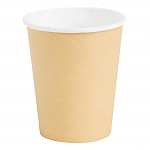 Fiesta Green 12oz Compostable Hot Cups and Lids Bundle (Pack of 1000)