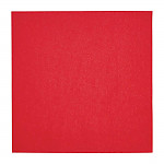 Fiesta Recyclable Lunch Napkin Red 33x33cm 2ply 1/4 Fold (Pack of 2000)
