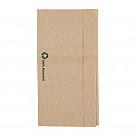 Fiesta Recyclable Recycled Lunch Napkin Kraft 32x30cm 1ply Dispenser Fold (Pack of 6000)