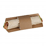 Colpac Compostable Kraft Tortilla Sleeves (Pack of 1000)