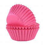 PME Block Colour Cupcake Cases Pink, Pack of 60
