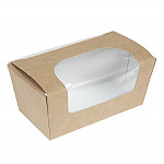 Colpac Compostable Kraft Cake Boxes With Window Small (Pack of 500)