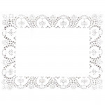 Fiesta Round Paper Doilies 100mm (Pack of 250)