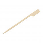 Fiesta Compostable Bamboo Paddle Skewers 120mm (Pack of 100)