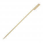 Fiesta Green Biodegradable Bamboo Paddle Skewers 90mm (Pack of 100)
