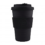 Ecoffee Cup Bamboo Reusable Coffee Cup Kerr & Napier Black 14oz