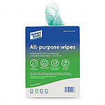Robert Scott All-Purpose Antibacterial Cleaning Cloths Green (Pack of 200)