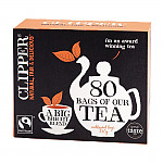 Clipper Everyday Fairtrade Teabags (Pack of 80)