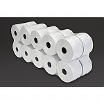 Fiesta Non-Thermal 2ply White and Yellow Till Roll 76 x 70mm (Pack of 20)