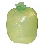 Jantex Large Medium Duty Green Bin Bags 80Ltr (Pack of 200)