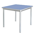 Gopak Enviro Indoor Campanula Blue Square Dining Table 750mm