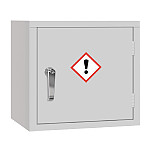 COSHH Cabinet Single Door Grey 3Ltr