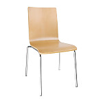 Fameg Beech Cowhorn Side Chair (Pack of 2)