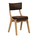 Chelsea Dining Chair Buffalo Espresso Light Wood (Pack of 2)