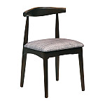 Bolero Bistro Steel Side Chairs Black (Pack of 4)