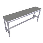 GoPak Enviro Indoor High Bench Storm Grey