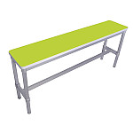 GoPak Enviro Indoor High Bench Bright Green