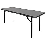 Vogue Stainless Steel Folding Table 600(D)mm