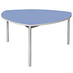 Gopak Enviro Indoor Campanula Blue Shield Dining Table 1500mm