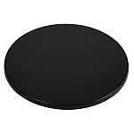 Werzalit Pre-drilled Square Table Top Dark Red 600mm