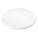 Bolero Pre-drilled Square Table Top White 700mm