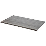 Werzalit Pre-drilled Square Table Top Olive 700mm