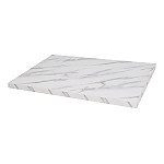 Werzalit Pre-drilled Square Table Tops Tempera Silver