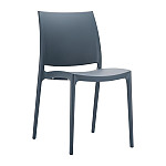 Maya Side Chair Dark Grey