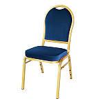 Bolero Regal Banquet Chairs Sapphire (Pack of 4)