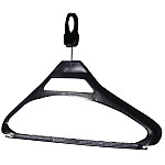 Black Polypropylene Security Hangers (Pack of 100)