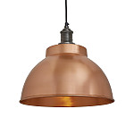Industville Brooklyn Dome Pendant Light Copper 330mm